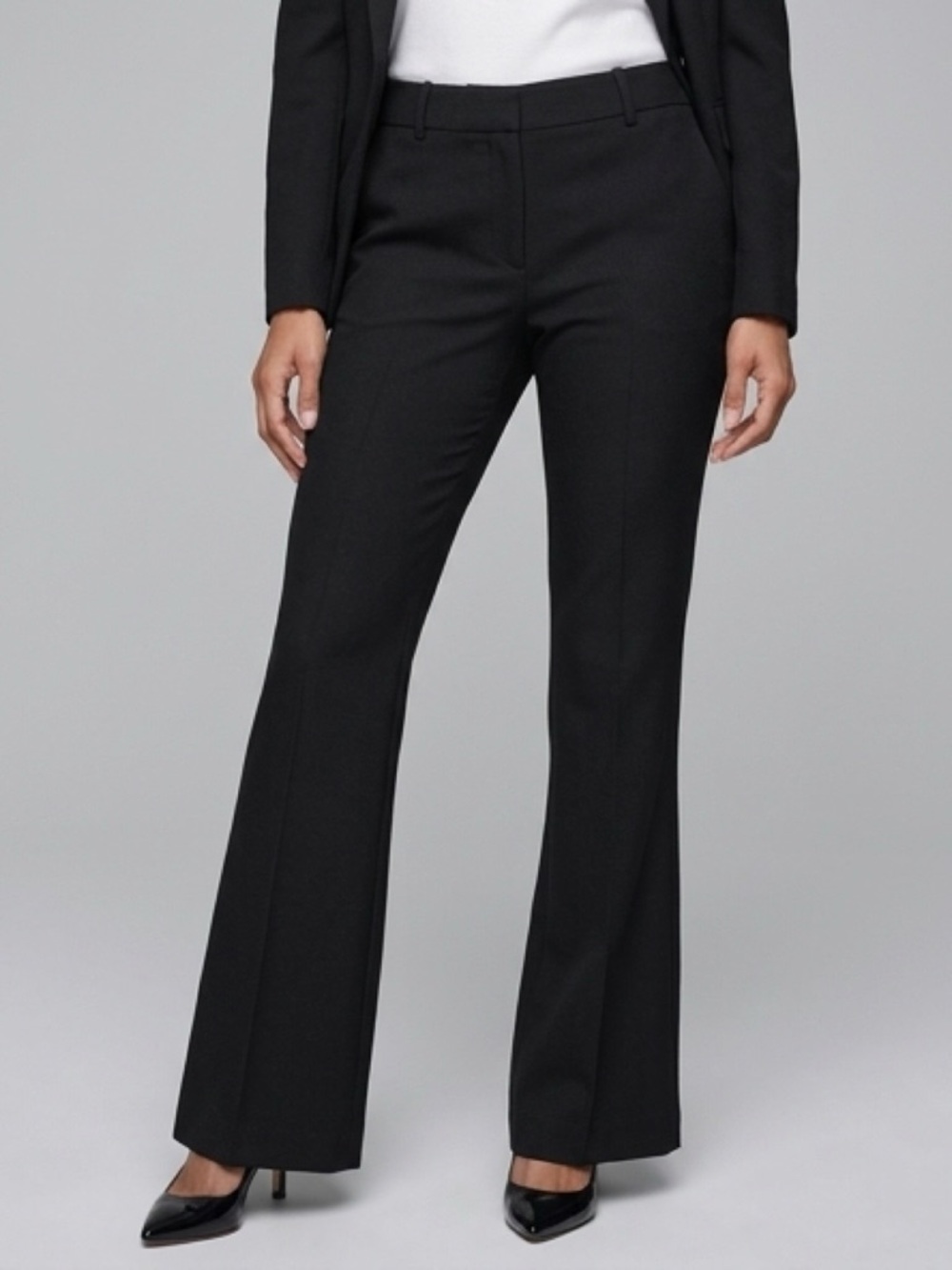 Tahari Black Boot-Cut Women's Dress Pants